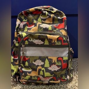 L.L. bean bookbag and lunch box